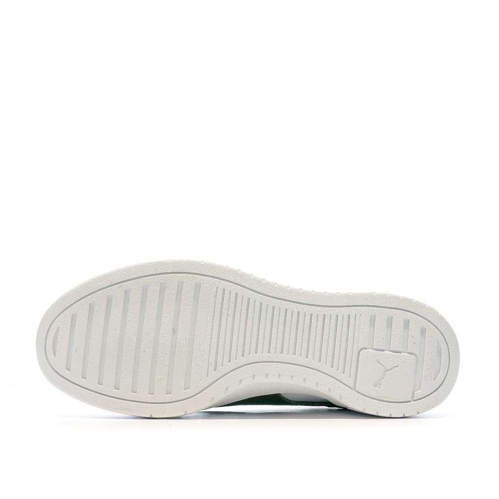 Baskets Blanches/Kaki Homme Puma Pro Classic vue 5