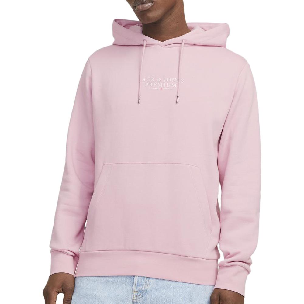 Sweat Rose Clair Homme Jack & Jones Bluarchie pas cher