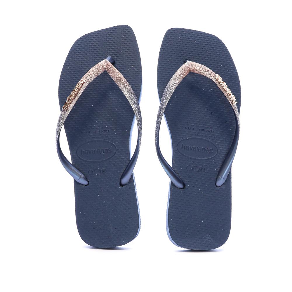 Tongs Marine Femme Havaianas Hav Square Glitter vue 3