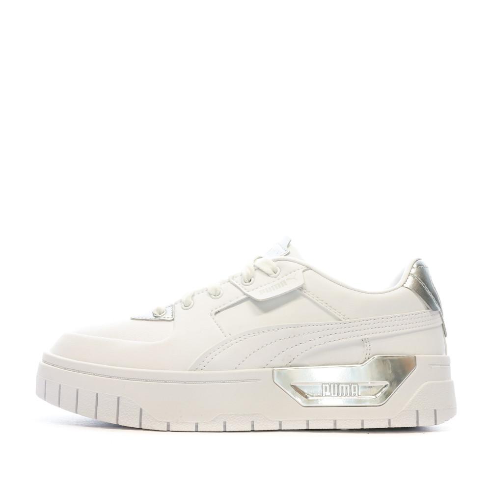 Baskets Blanches Femme Puma Cali Dream Metal pas cher