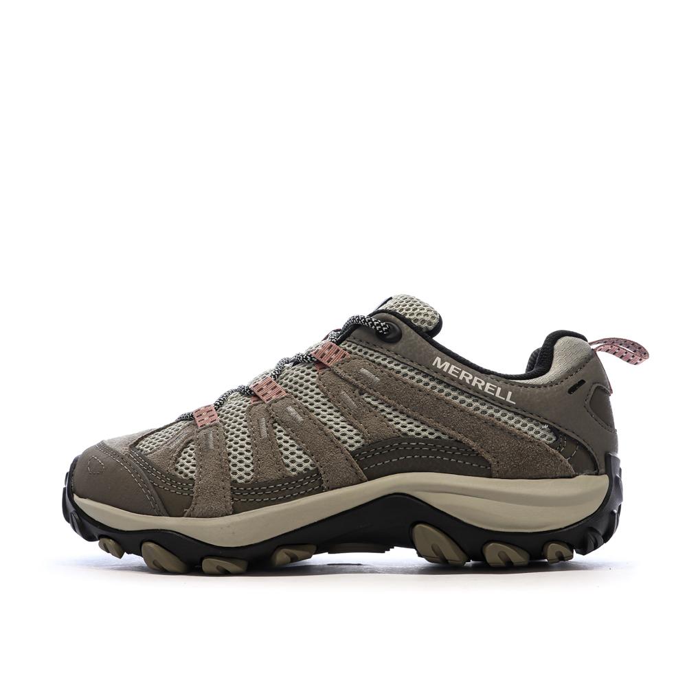 Chaussures de Randonnée Gris/Marron Femme Merrell Alverstone 2 pas cher