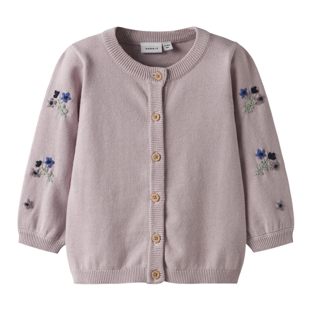 Gilet Rose Fille Name it Nussy pas cher