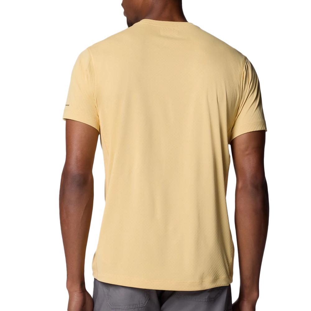 T-Shirt Jaune Homme Columbia Zero vue 2