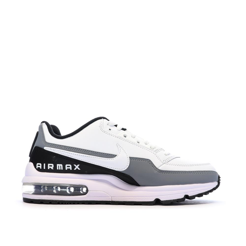 Baskets Blanches/Grises/Noires Homme Nike Air Max vue 2