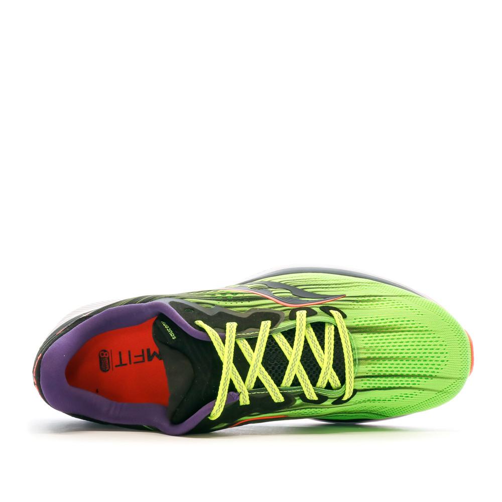 Chaussures de running Jaune Homme Saucony Ride 14 vue 4