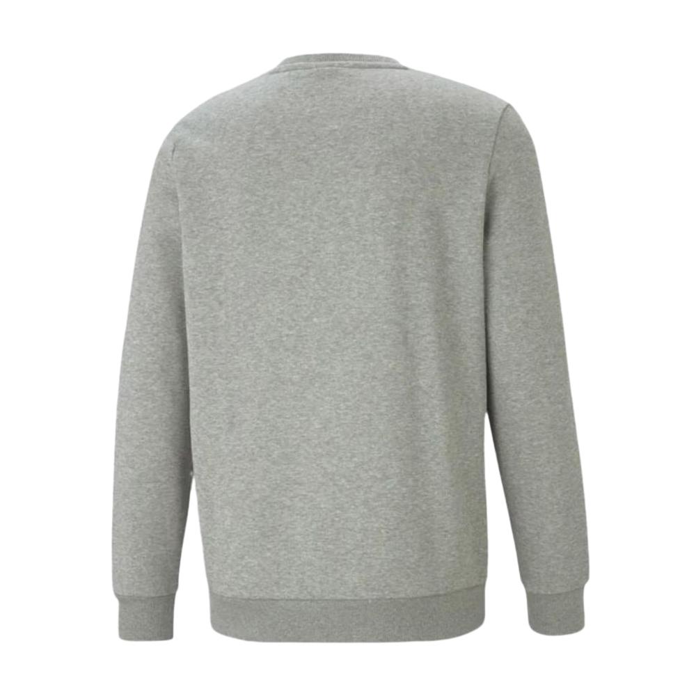 Sweat Gris Homme Puma Small Logo Crew vue 2