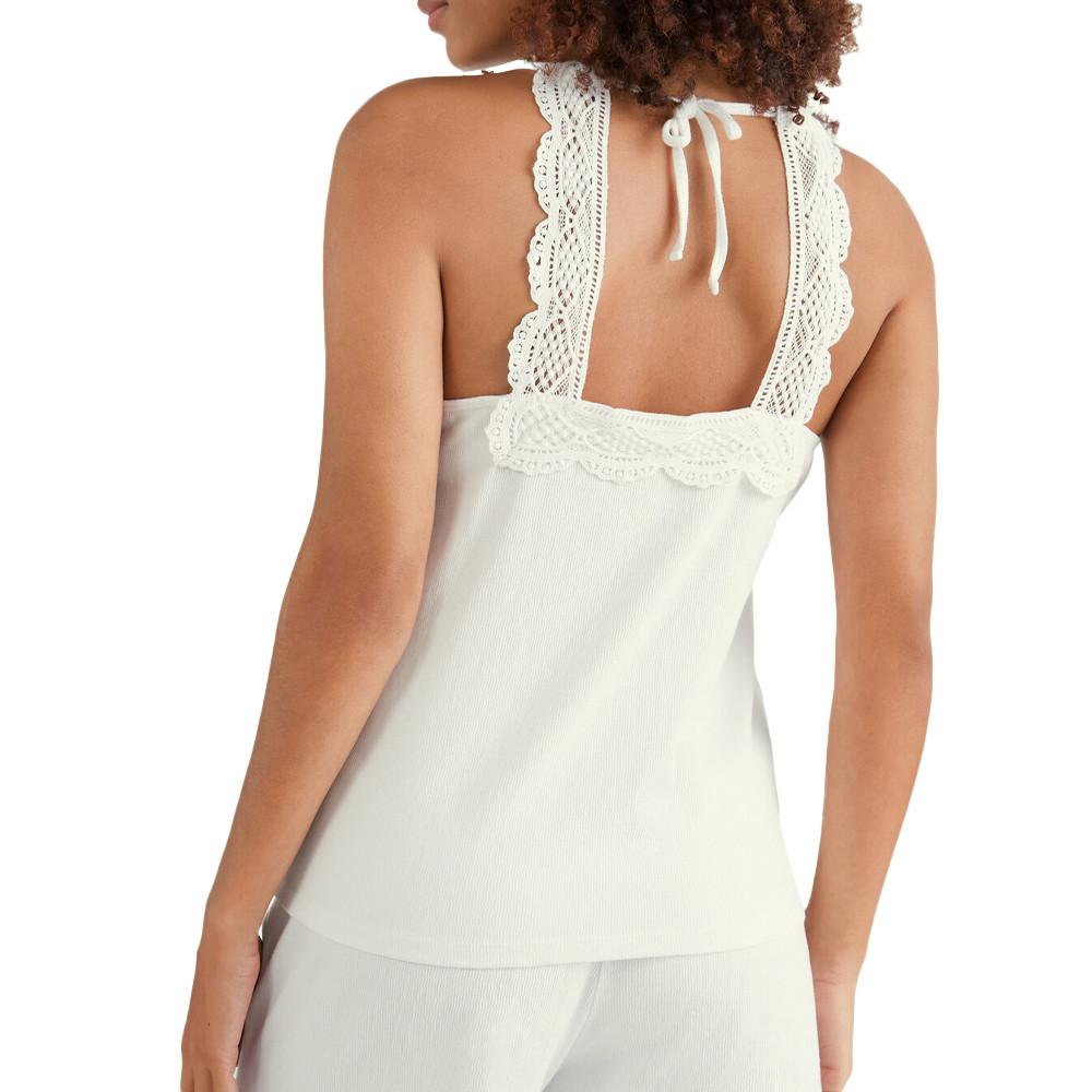 Débardeur Blanc Femme O'Neill Ava Beach vue 2