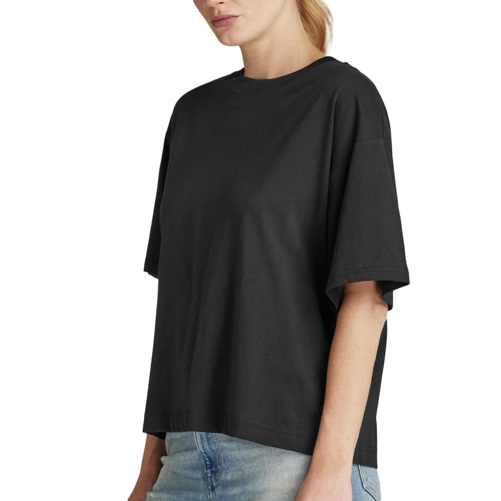 T-shirt Noir Femme G-Star Raw D23357 vue 2
