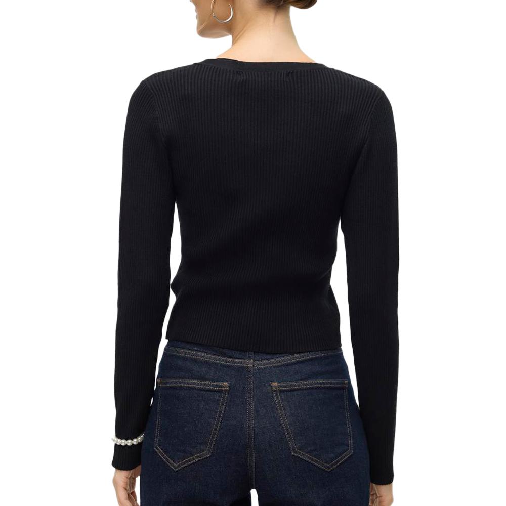 Gilet Noir Femme Vero Moda Glory 10300305 vue 2