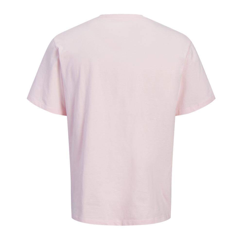 T-Shirt Rose Homme Jack & Jones Jordean vue 2