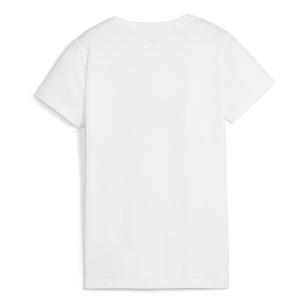 T-shirt Blanc Femme Puma Ess+ Summer Daze vue 2