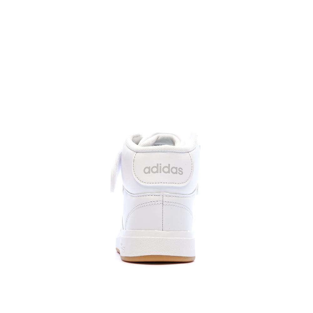 Baskets Blanc Mixte Adidas Grand Court Mid Shoes vue 3