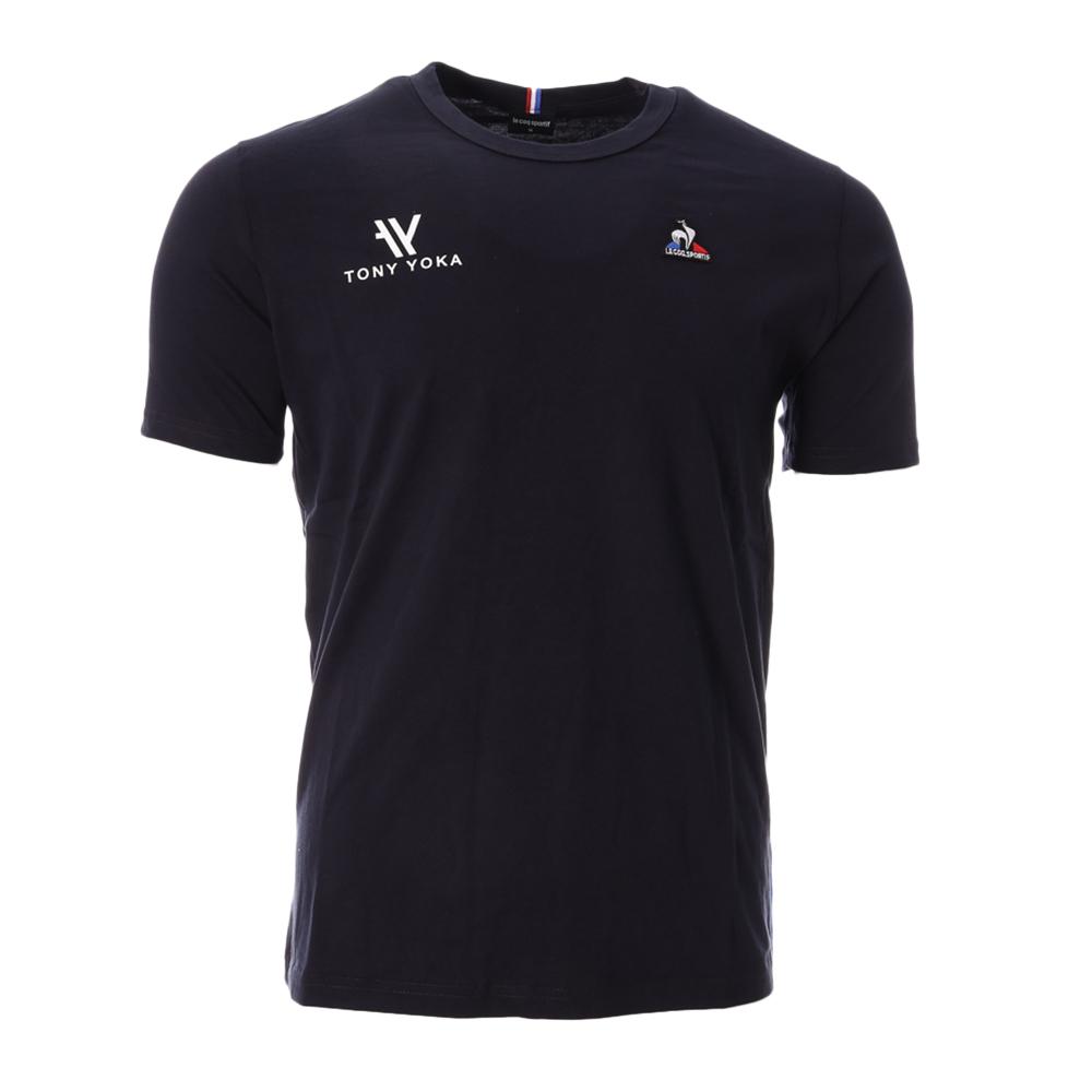 T-shirt Marine Homme Le Coq Sportif Presentation pas cher