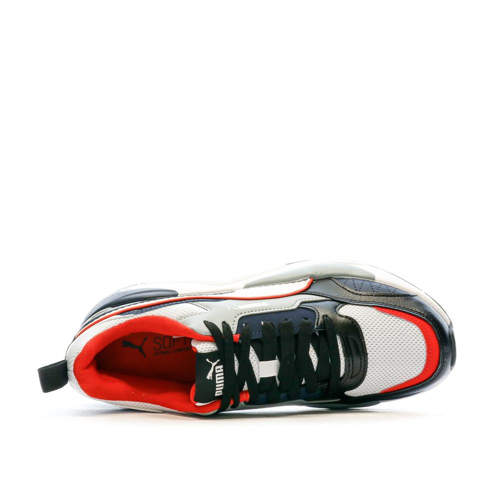 Baskets Blanche/Noir/Gris Homme Puma X-ray 2 Square vue 4
