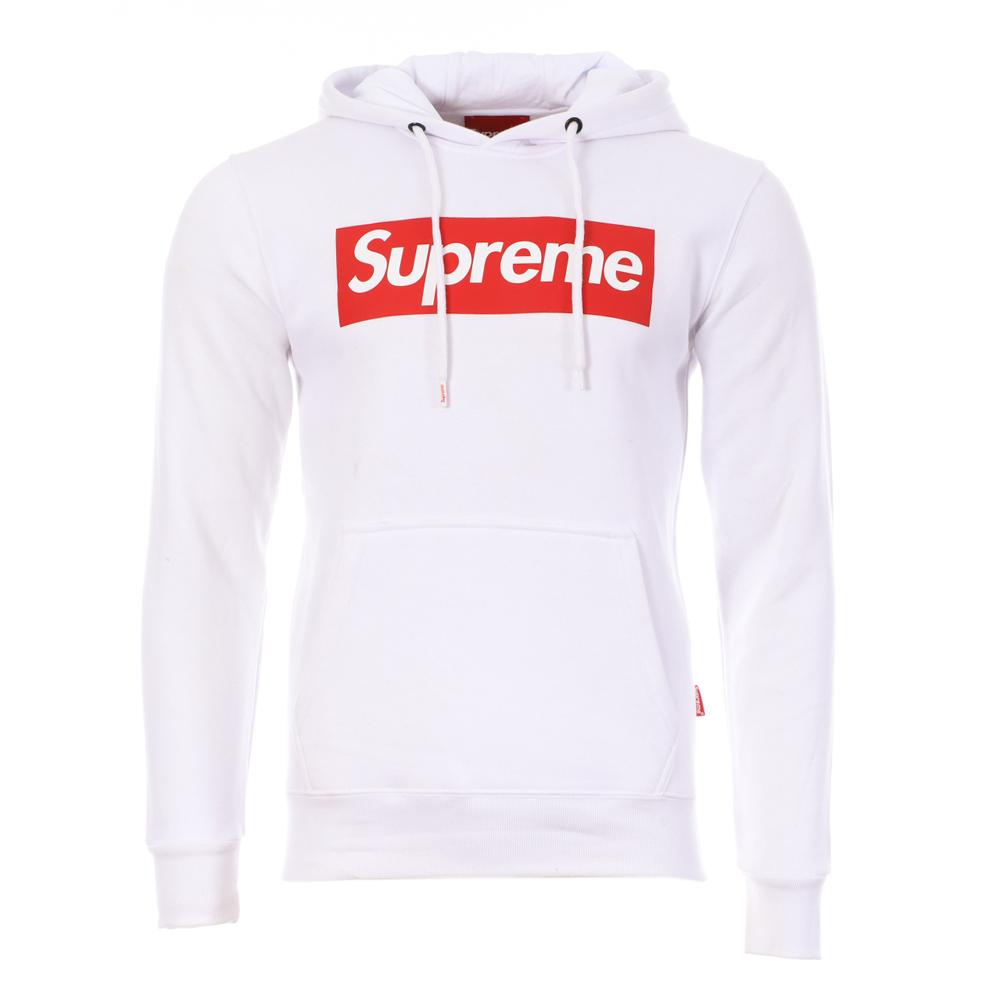 Sweat Blanc Homme Supreme Grip Emma-BAD pas cher