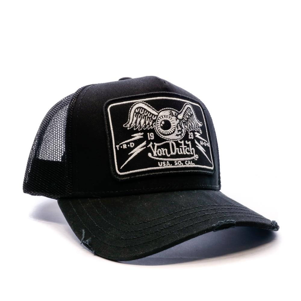 Casquette Noire Homme Von Dutch TRUCK vue 2