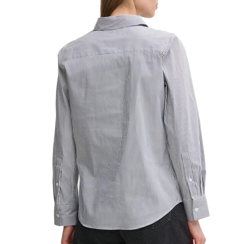Chemise à Rayures Femme Tommy Hilfiger Ess Poplin Regular S vue 2