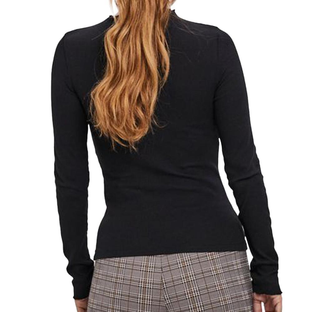 Top Noir Femme Vero Moda Vio vue 2