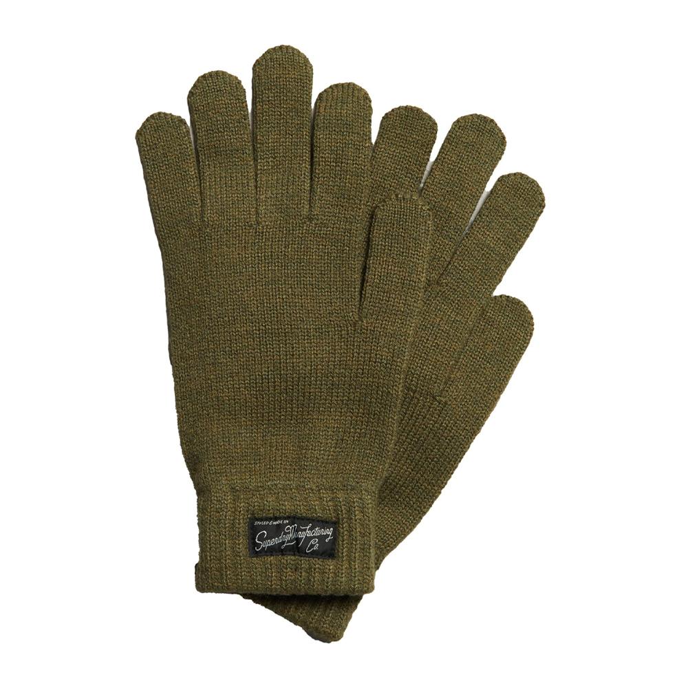 Gants Kaki Homme Superdry Vintage pas cher