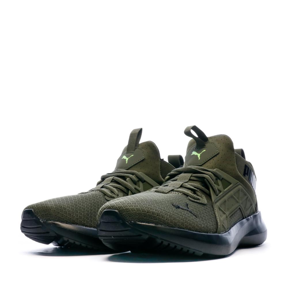 Baskets Kaki Homme Puma Softride Enzo vue 6