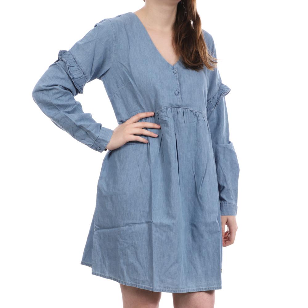 Robe en Jean Bleu Femme Les Tropéziennes Liche pas cher