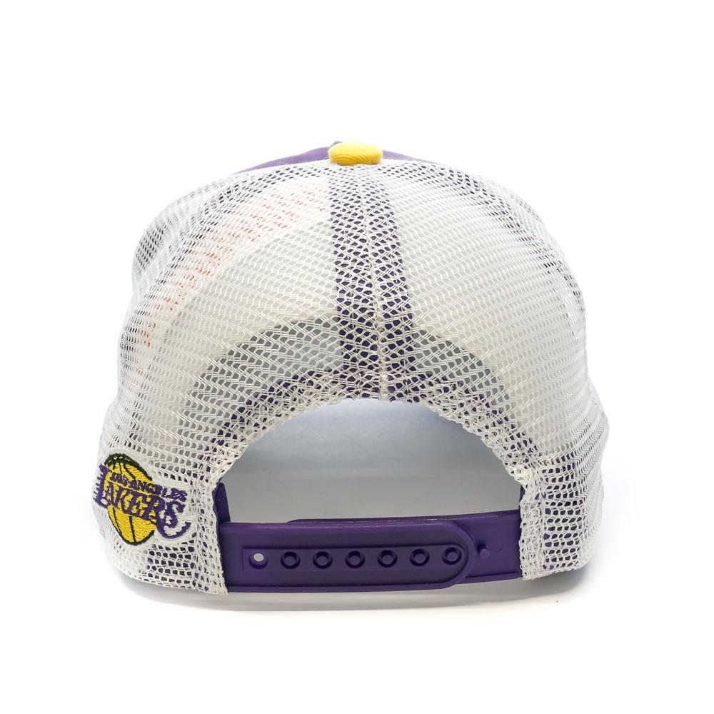 Casquette Violet/Jaune Homme LOS ANGELES LAKERS NBA Santa Cruz Tie vue 3