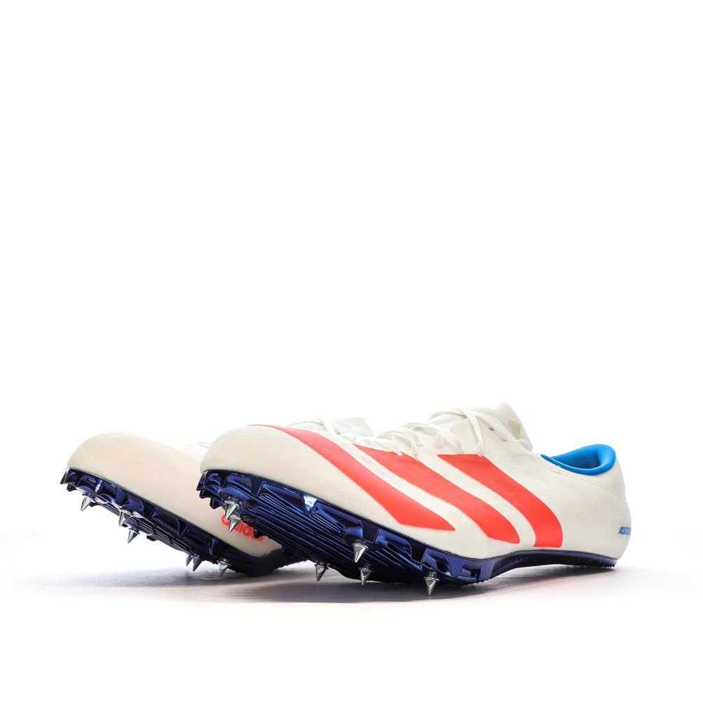 Chaussures d'athlétisme Bleu/Blanc/Rouges Homme Adidas Adizero Prime vue 5