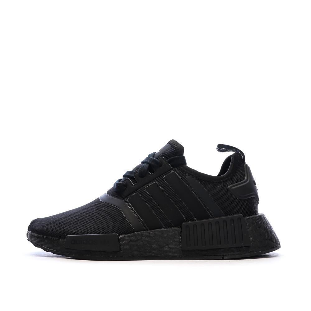 Baskets Noires Junior Femme Adidas Nmd_r1 pas cher
