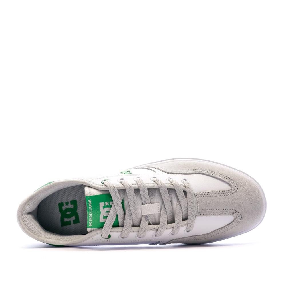 Baskets Blanc/Gris/Vert Homme DC Shoes Vestrey vue 4