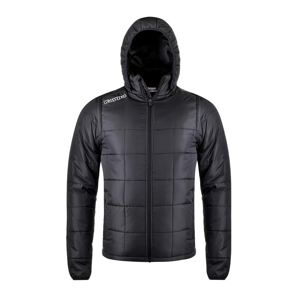 Doudoune Noir Garçon Kappa Waples JR pas cher