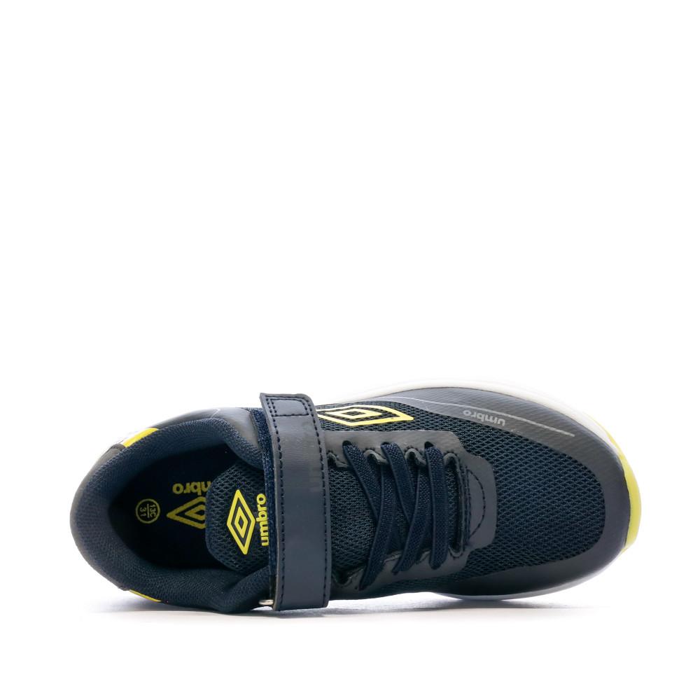 Baskets Marine/Jaune Garçon Umbro Priam vue 4