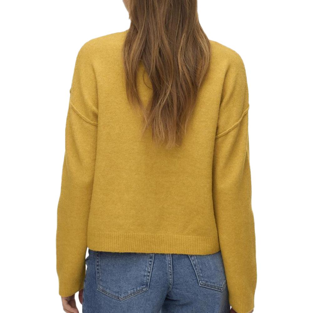 Pull Jaune Moutarde Femme Vero Moda Besti vue 2
