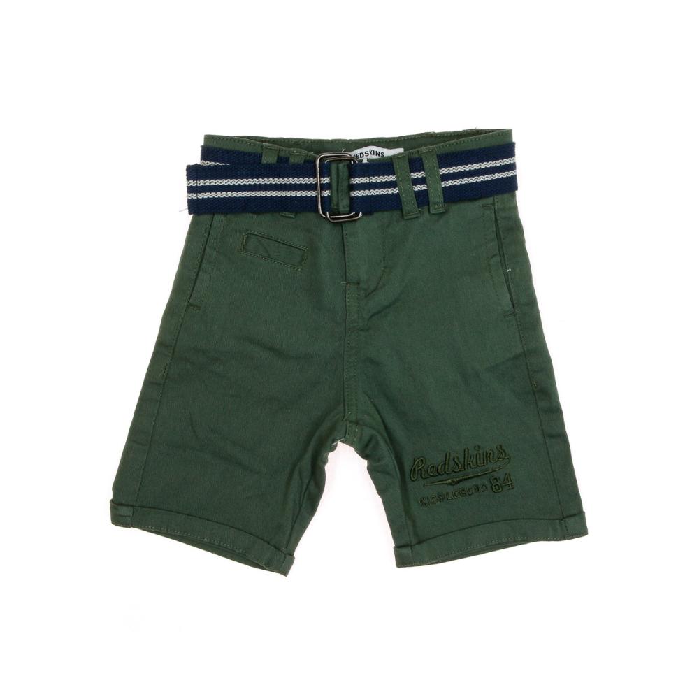 Short Kaki Enfant Redskins pas cher