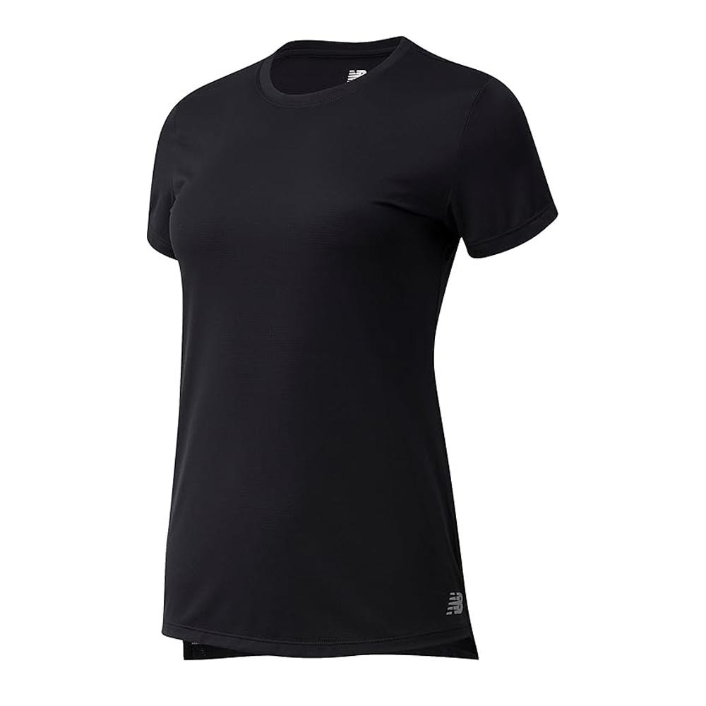 T-shirt Noir Femme New Balance Core Run pas cher