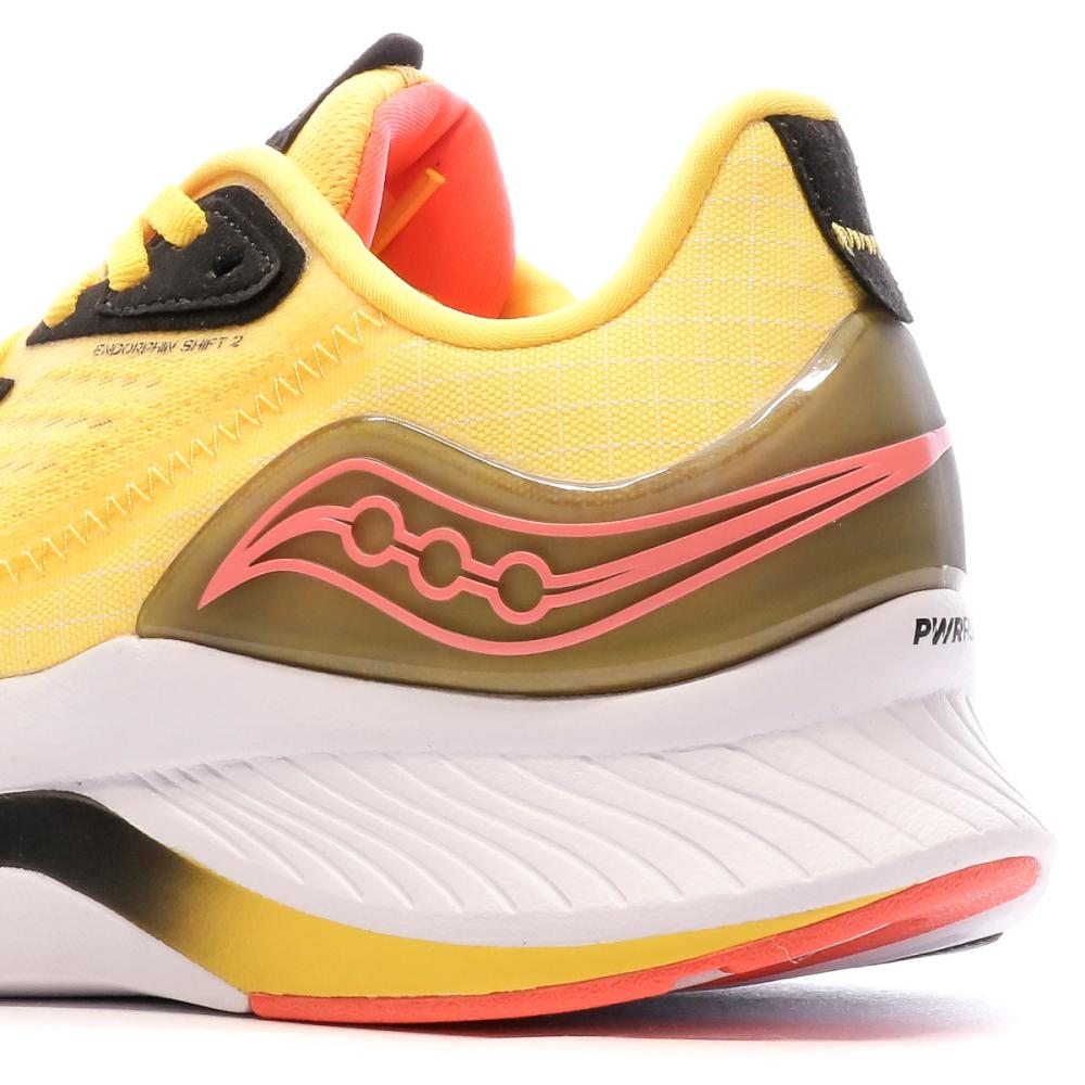 Chaussures de running Jaunes Femme Saucony Endorphin Shift 2 vue 7
