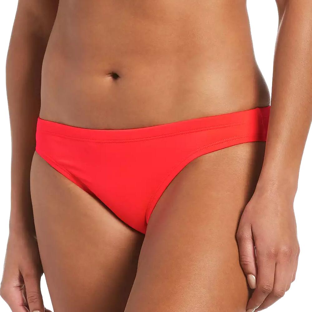 Bas de maillot de bain Rouge Femme Nike NESSA pas cher