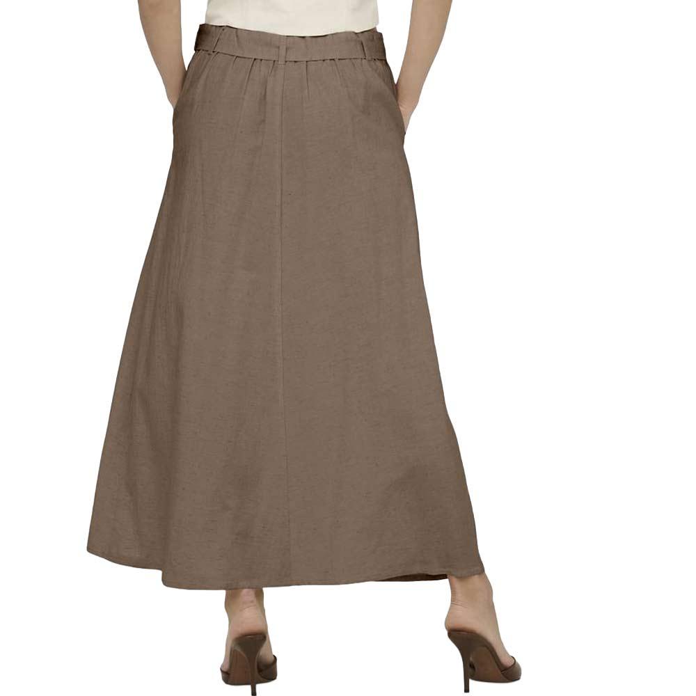 Jupe Taupe Femme JDY Milan vue 2