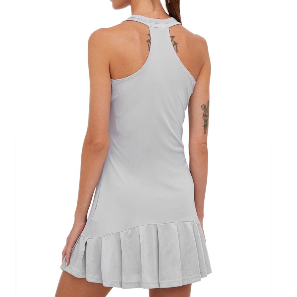 Robe de Tennis Grise Femme Adidas HN6197 vue 2