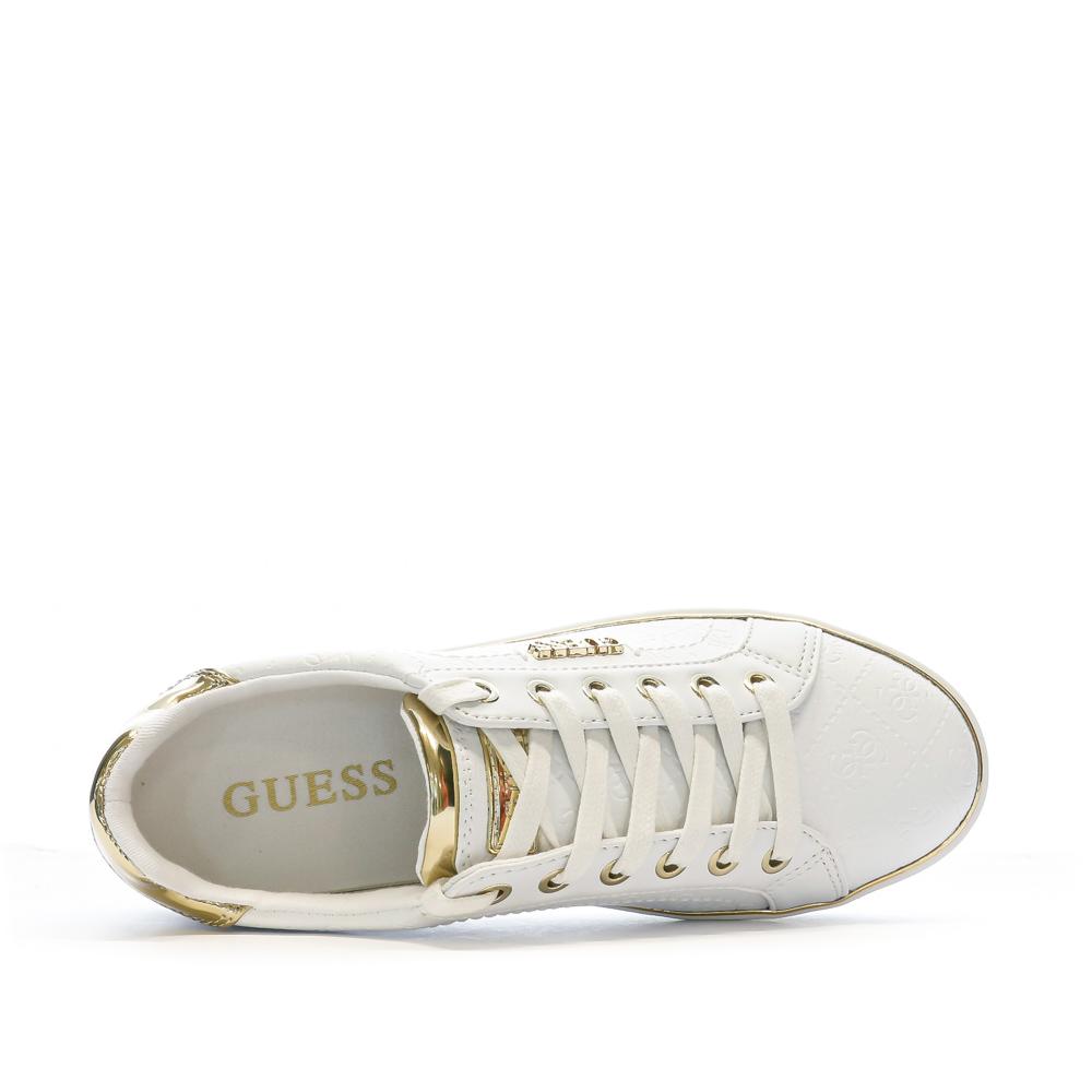 Baskets Blanches Femme Guess Beckie 12 vue 4