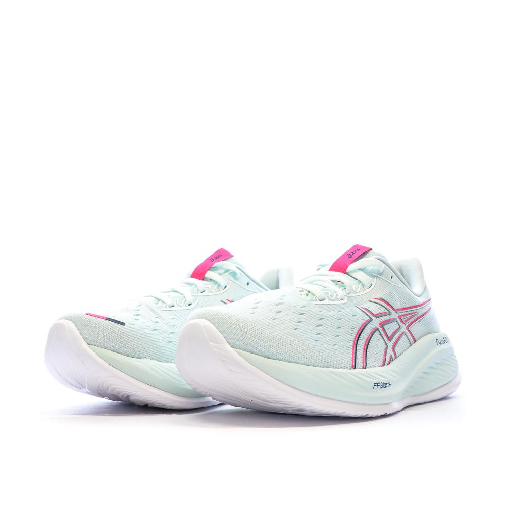 Chaussures de running Bleu/Rose Femme Asics Gel-pulse 15 vue 6