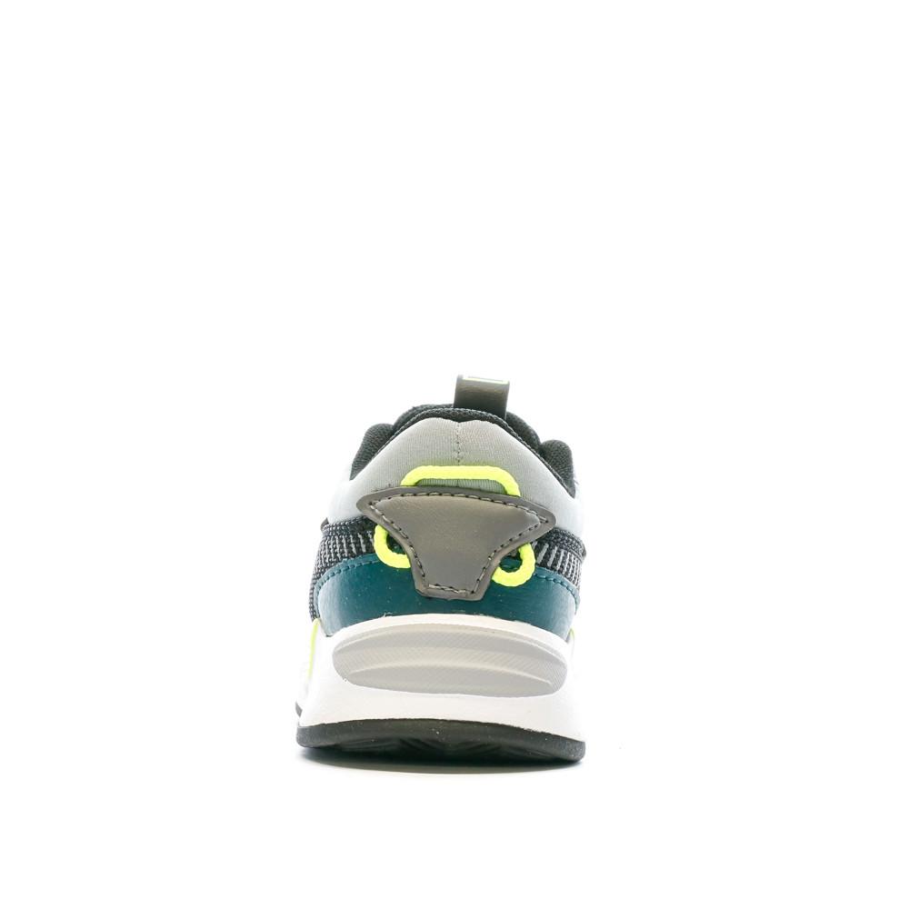 Baskets Gris/Noir Garçon Puma Rs-z Core vue 3