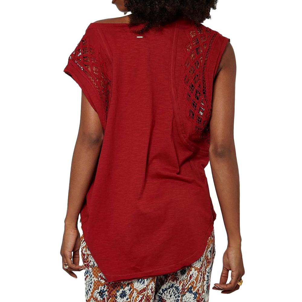 T-Shirt Rot Frau Kaporal SOLEX Ansicht 2