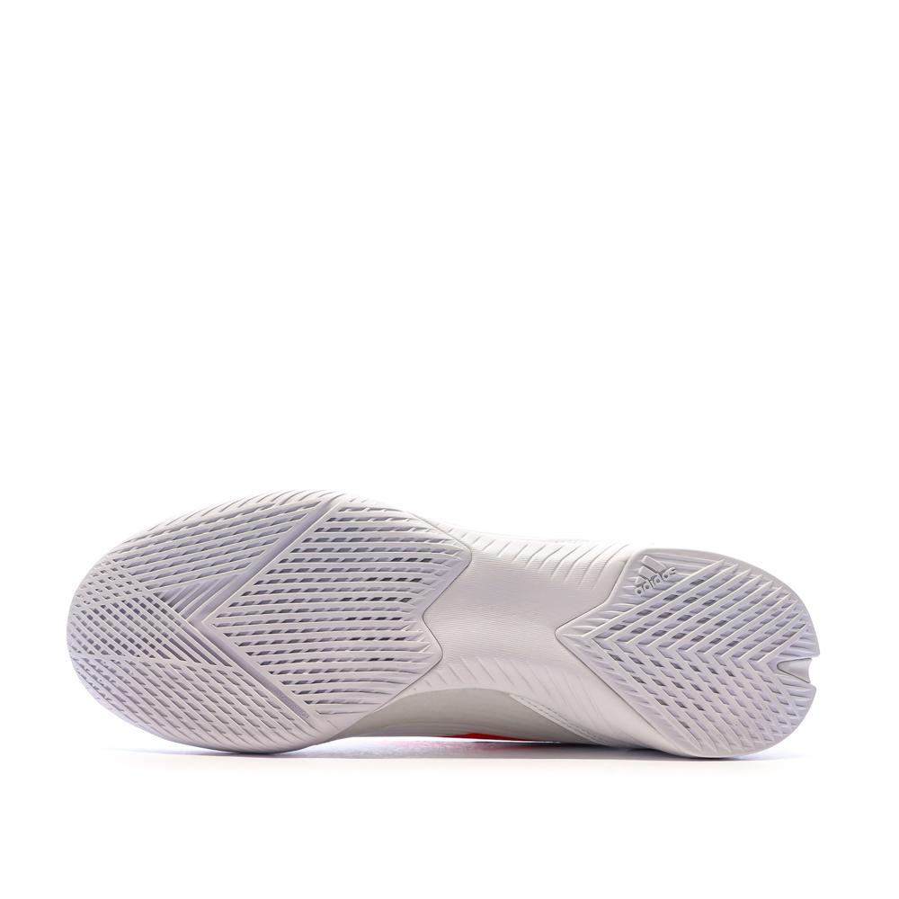 Chaussures de Football Blanc/Bleu/Rouge Homme Adidas F50 League vue 5