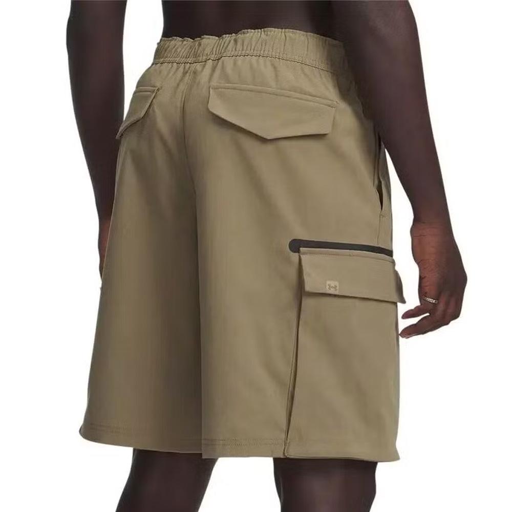 Short Vert Foncé Homme Under Armour Unstoppable vue 2