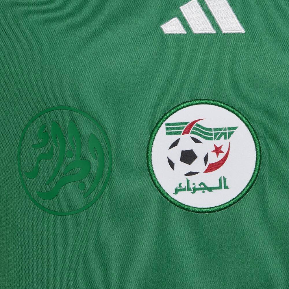 Algérie Maillot de foot Extérieur Vert Garçon Adidas 2022 vue 3