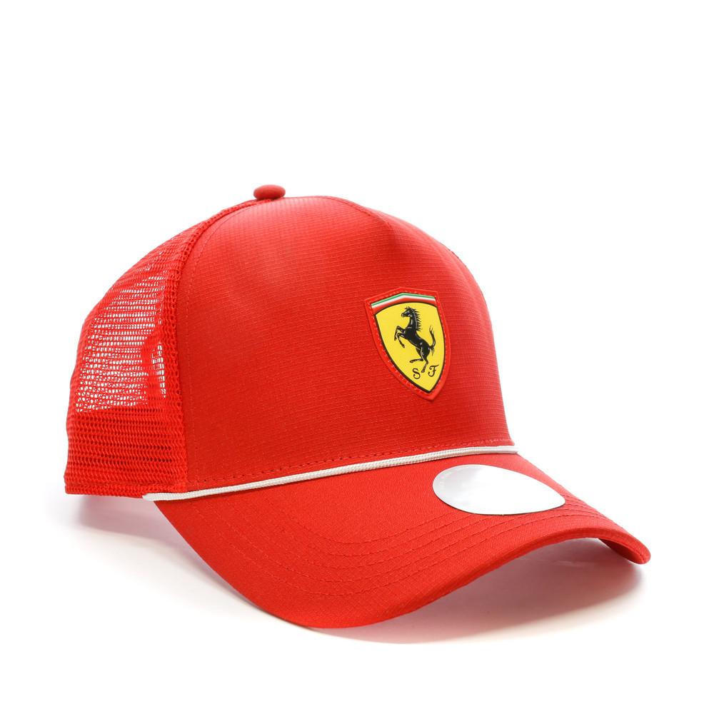 Casquette Rouge Homme Puma Ferrari vue 2