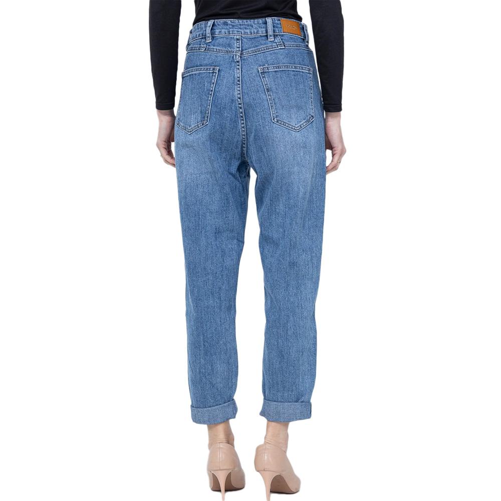 Jeans Bleu Mom Femme Monday Premium 3211 vue 2
