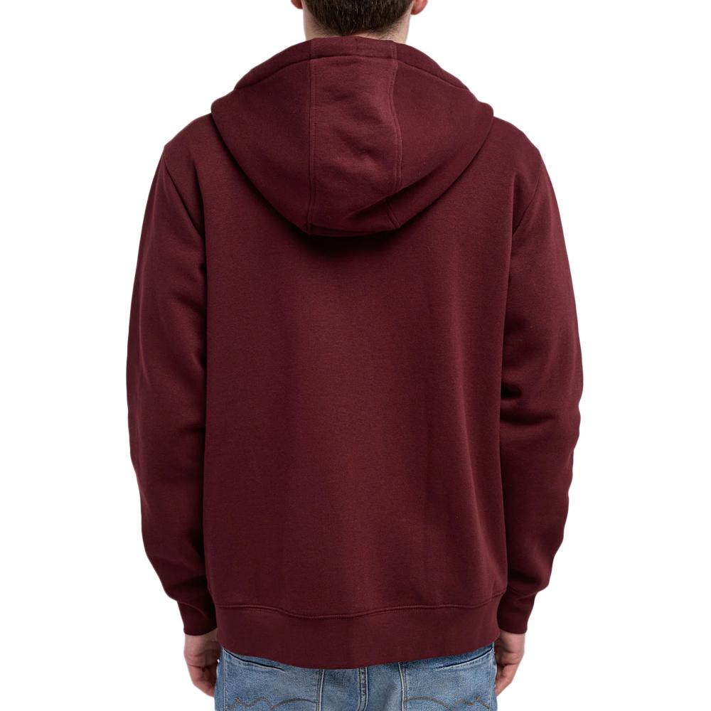 Sweat Zippé Bordeaux Homme Teddy Smith Giclass 30J vue 2