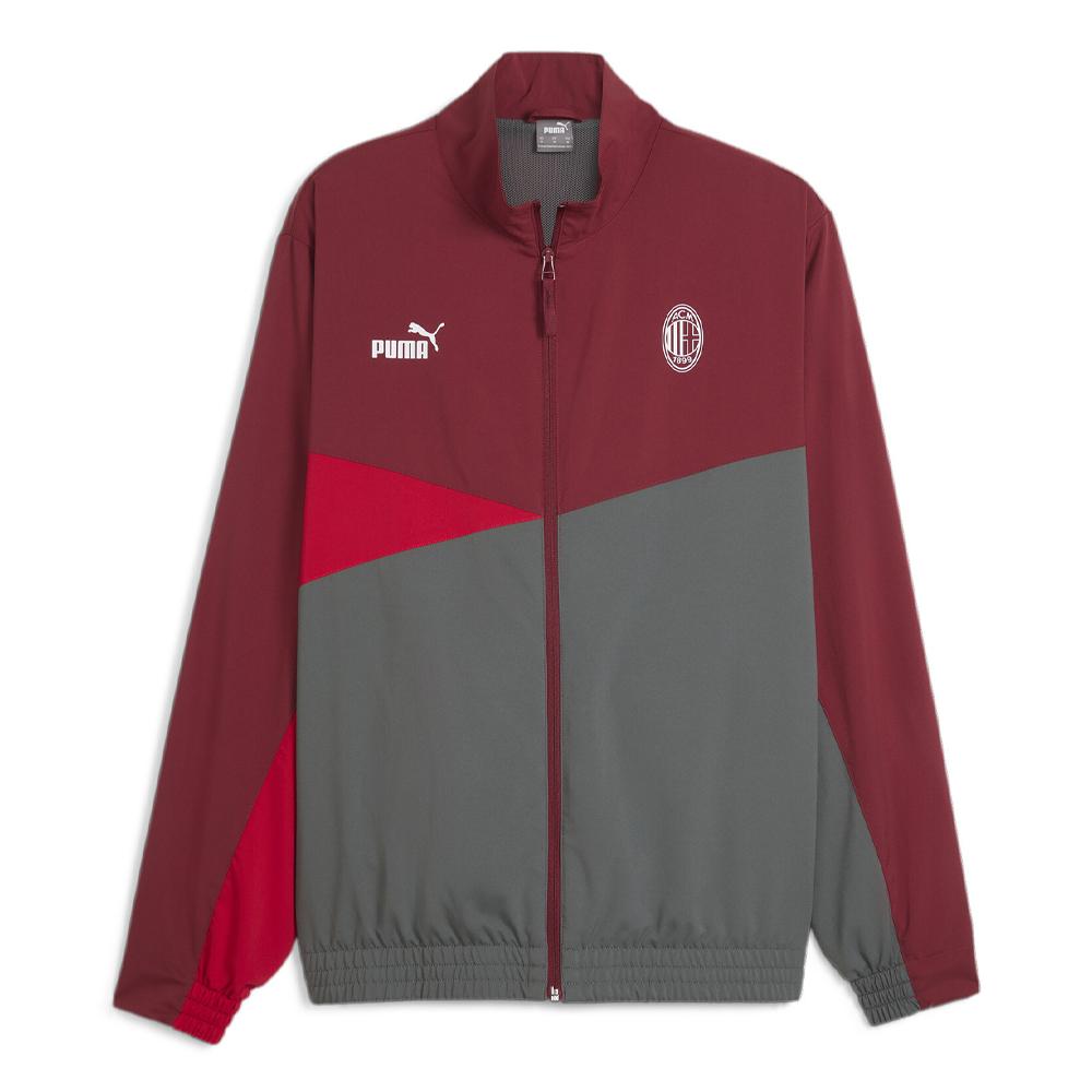 Milan AC Veste Gris/Rouge foot Homme Puma 2024 pas cher