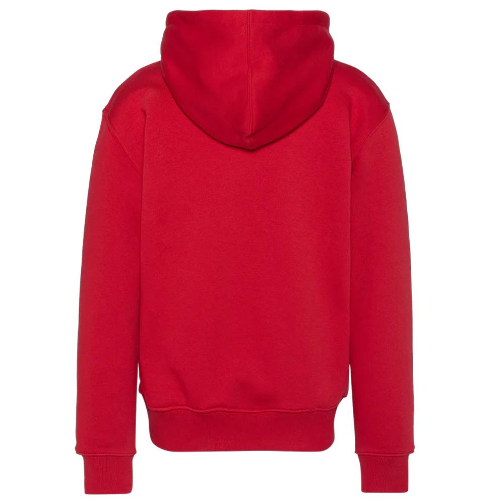 Sweat à Capuche Rouge Garçon Schott Print Schott vue 2